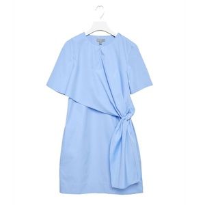 COS blue summer shift dress